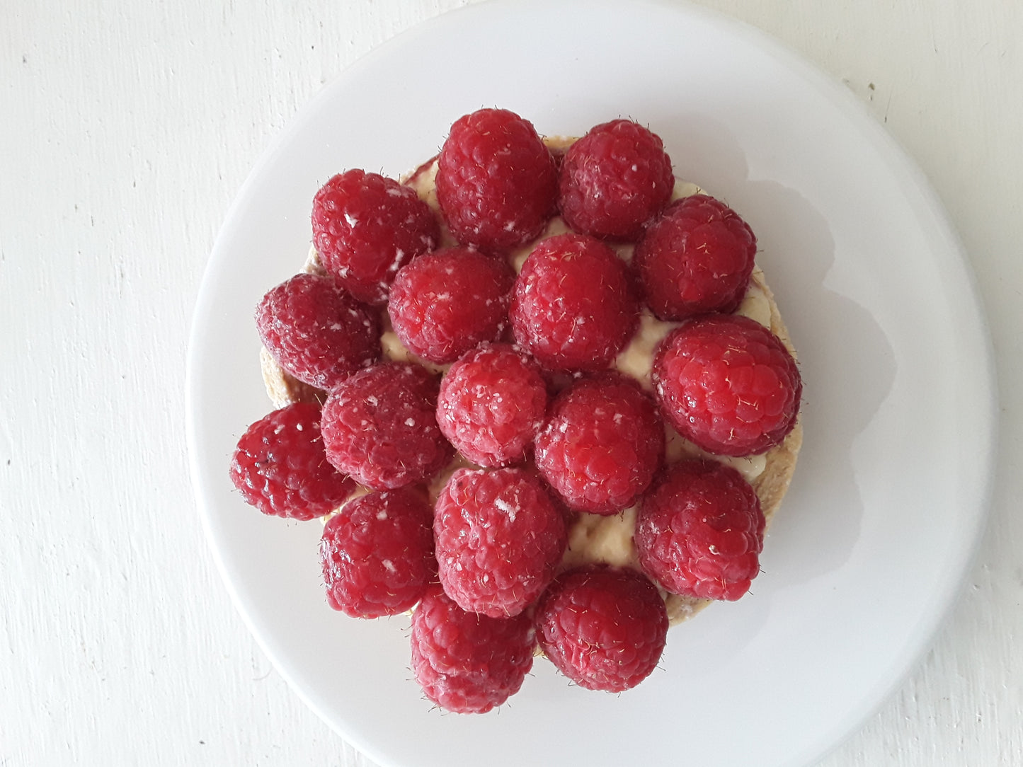 FRESH RASPBERRY PIE