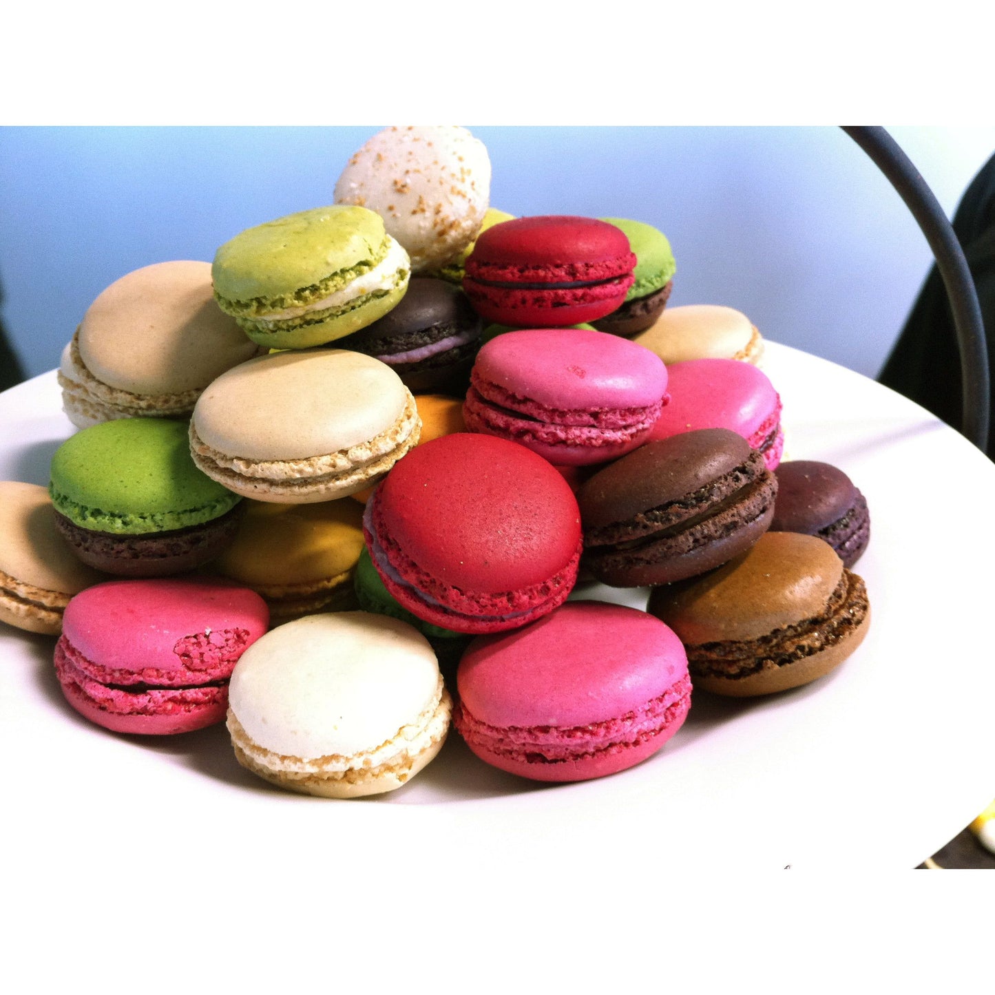 Delicate Pink Macarons