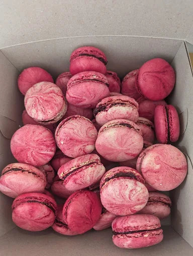 Delicate Pink Macarons